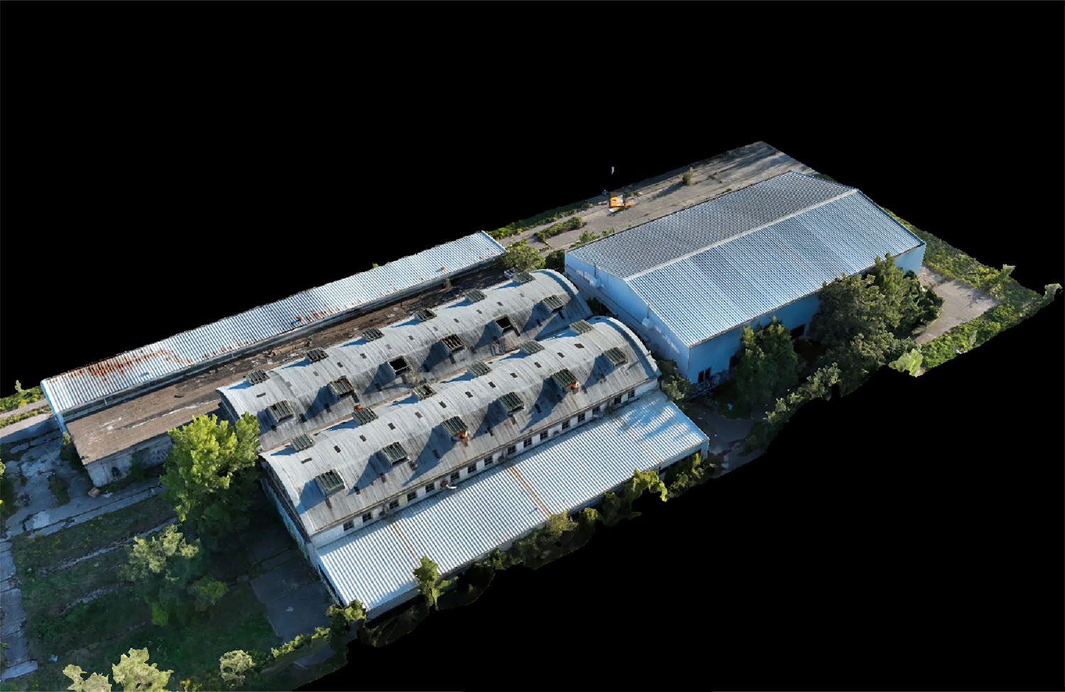 Modello Generale Area Magazzini Fotogrammetria